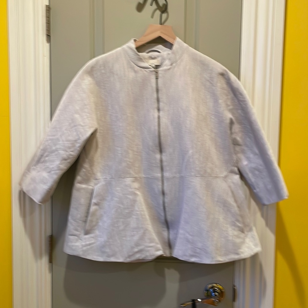NOWT COS Grey Lightweight Dress Jacket Size 10